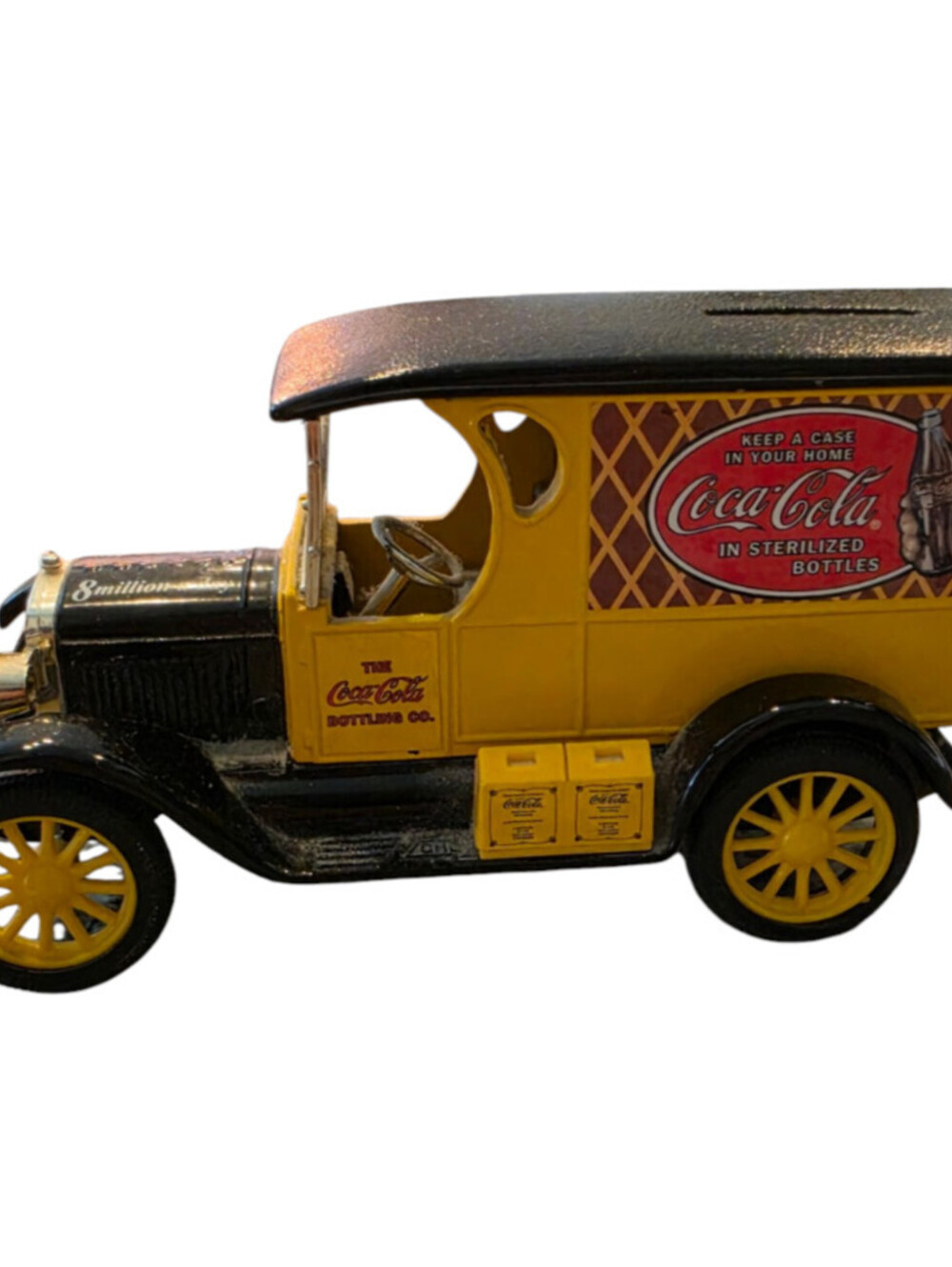 1993 ERTL Coca-Cola 1923 Chevrolet Delivery Truck Die-Cast Metal Coin Bank